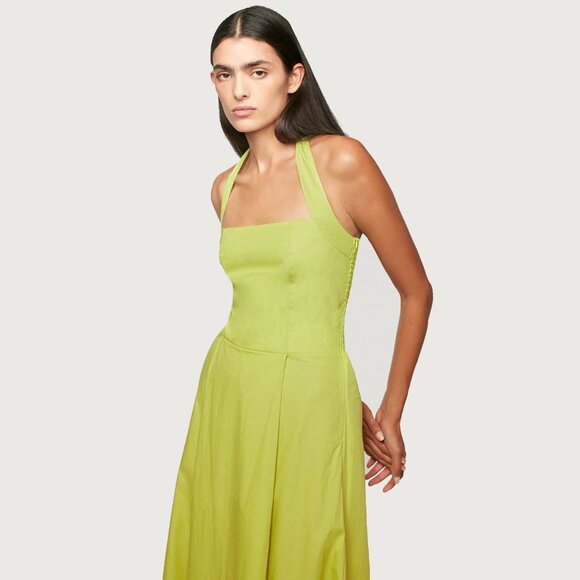 S/W/F Wide Panelled Maxi Dress (Sz L) NWT - Picture 3 of 16